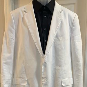 White Summer suit - jacket and pants